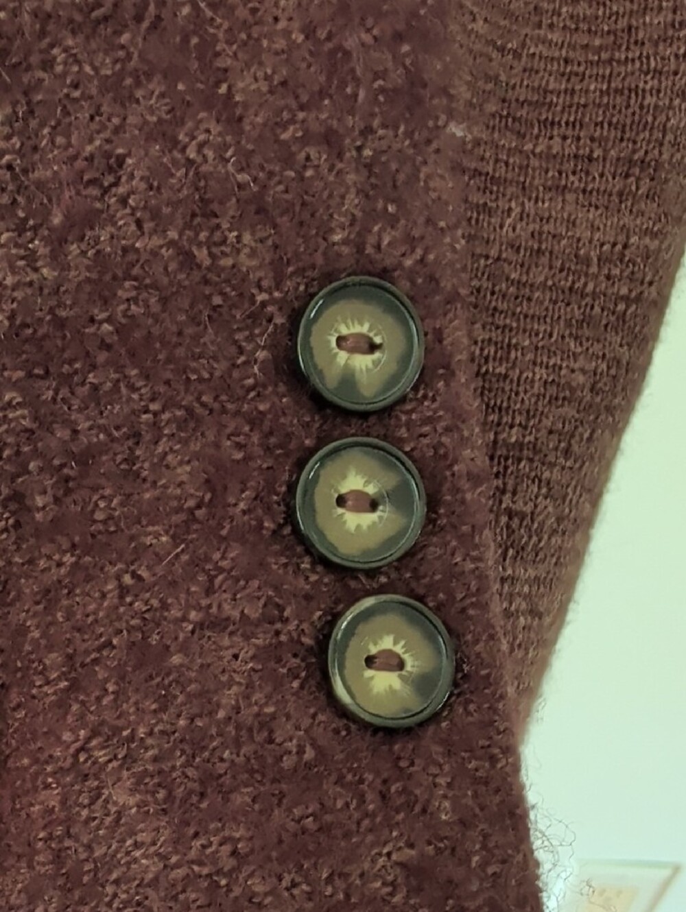 For Cynthia Women's Textured Wool-Blend Blazer Size M NWT - Picture 4 of 5